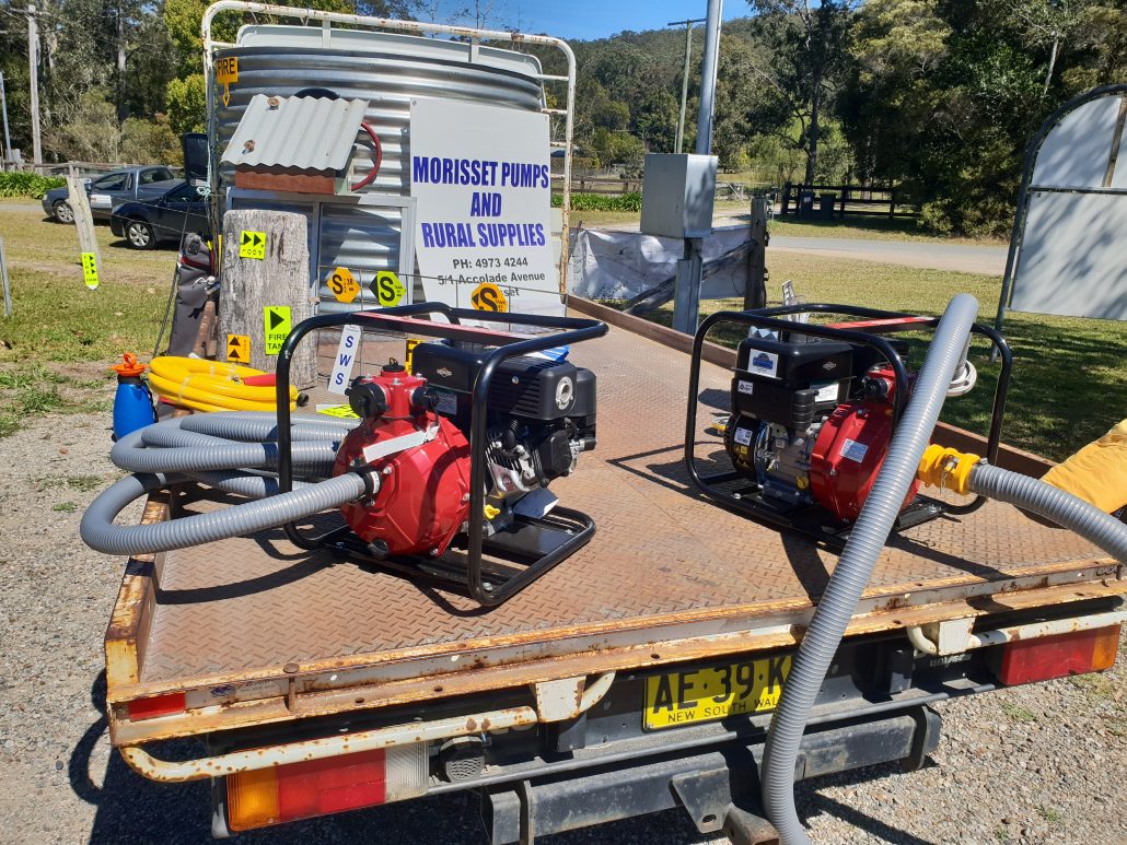 6.5HP Engine Driven Fire Pump - Morisset Pumps & Rural Supplies